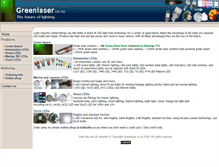 Tablet Screenshot of greenlaser.co.nz